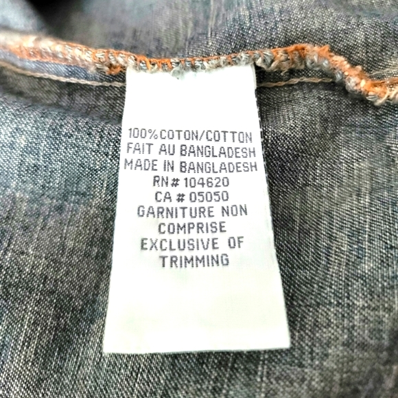 Jacob Connexion Distressed Denim Jacket Size L - Picture 12 of 13